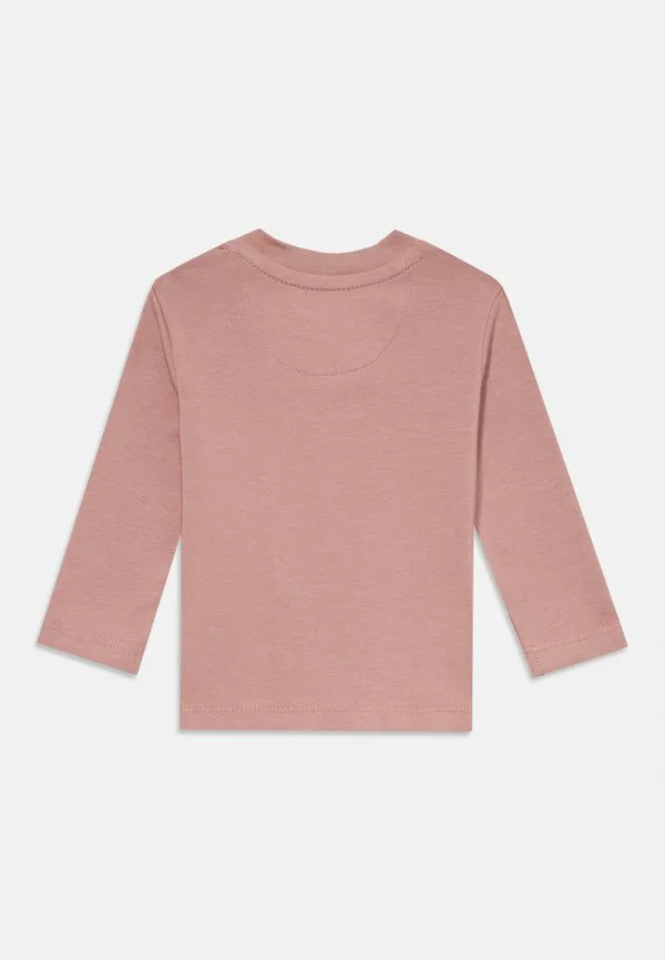 Унисекс топ с длинными рукавами и монограммой Calvin Klein Jeans, Noble Rose — фото 2