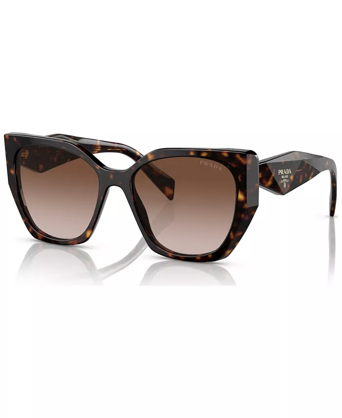 

Солнцезащитные очки женские Symbole Round, PR 19ZS PRADA, коричневый