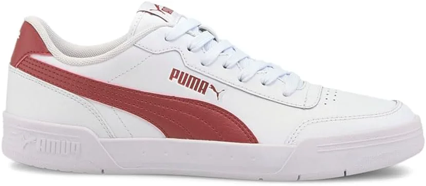 Мужские кроссовки PUMA Caracal на шнуровке повседневные - белые, белый