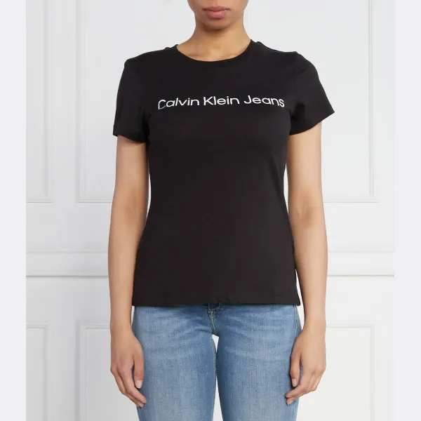 

Облегающая футболка Calvin Klein, черный