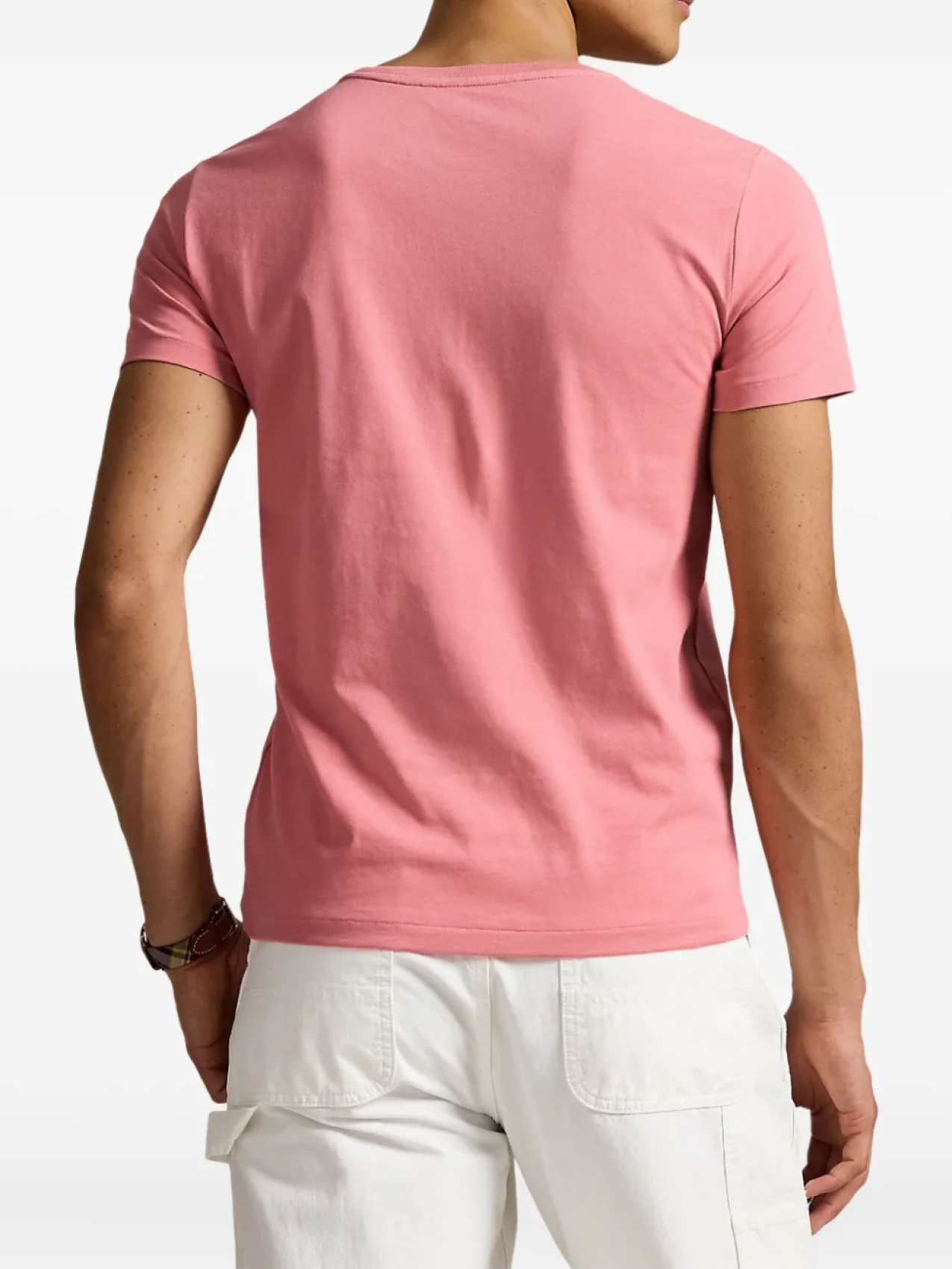Polo Ralph Lauren футболка с круглым вырезом, розовый — фото 3