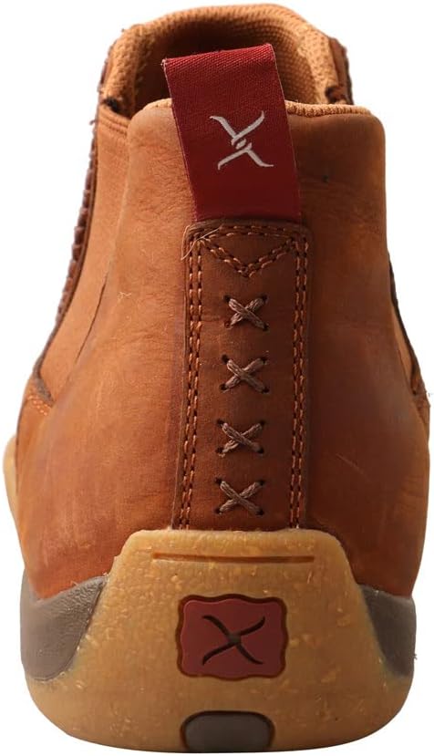 Twisted X Мужские ботинки челси Chelsea Driving Moc, Tan & Spice — фото 4