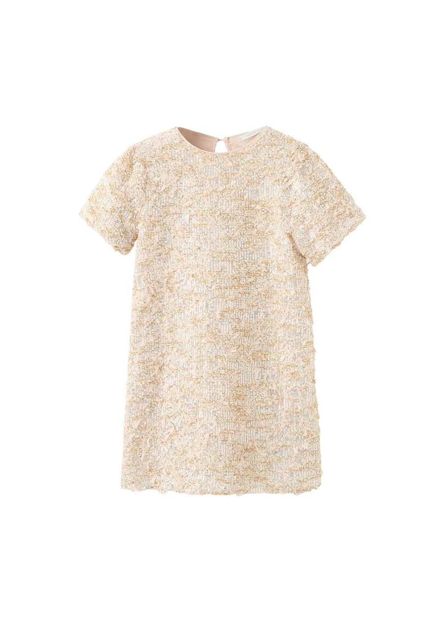 

Платье MANGO KIDS Plumi, золотой