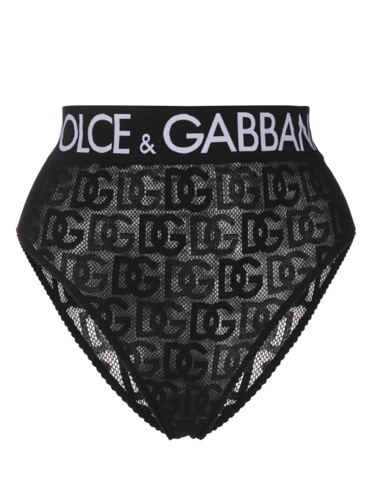 

Трусы-брифы с жаккардовым логотипом Dolce & Gabbana, черный
