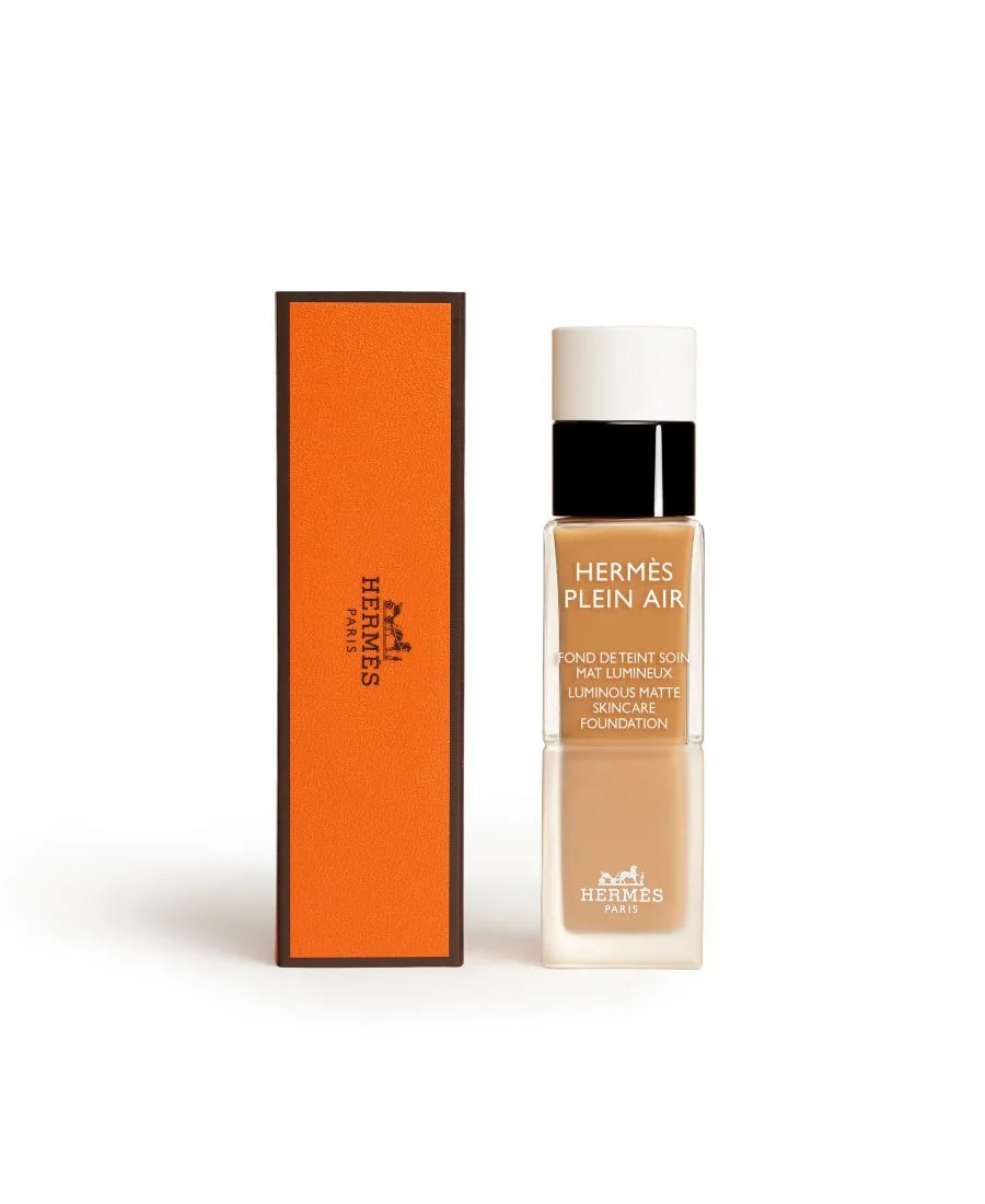 Тональная основа Plein Air, Luminous Matte Skincare Foundation, 1,11 унции HERMÈS, 53n typha is a neutral medium бежевый — фото 2