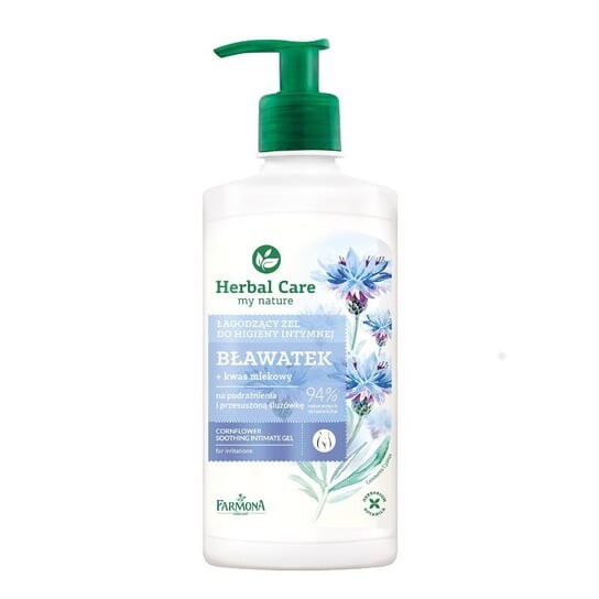

Успокаивающий гель для интимной гигиены Bławatek, 330 мл Farmona, Herbal Care