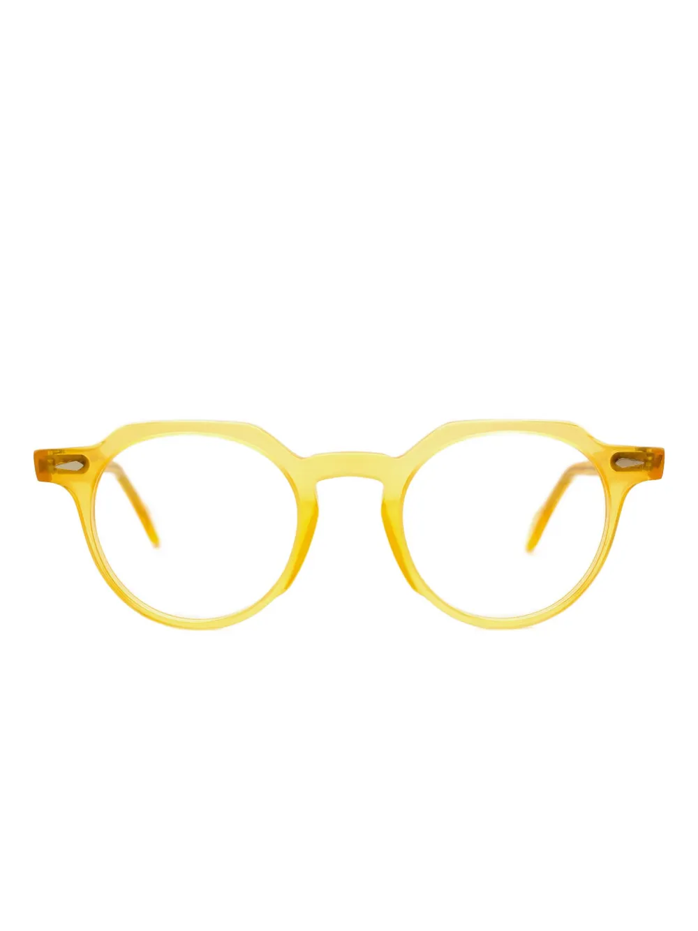 

Очки Amadeus в геометричной оправе Kador, желтый