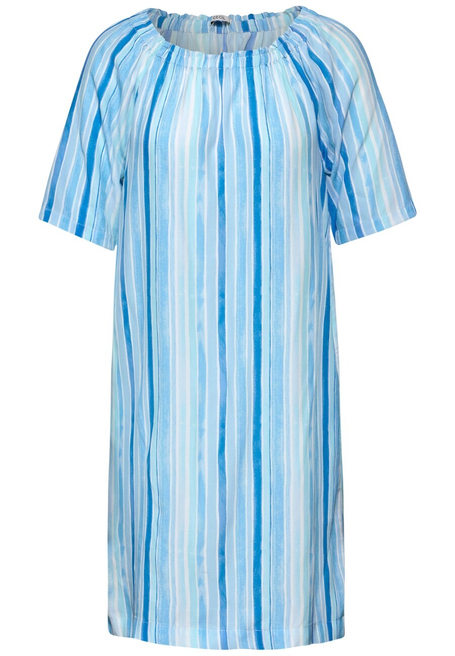 

Летнее платье CECIL Summer Dress, цвет pastel blue/light blue/dark blue