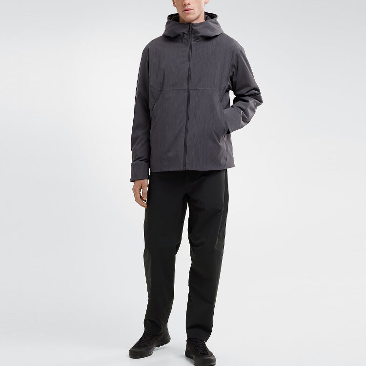 Мужская куртка Veilance Collection, цвет графитовый, вереск Arcteryx, цвет Graphite Heather — фото 2
