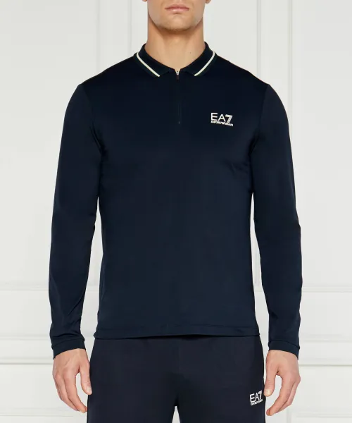 

Футболка поло Regular fit Ea7, синий