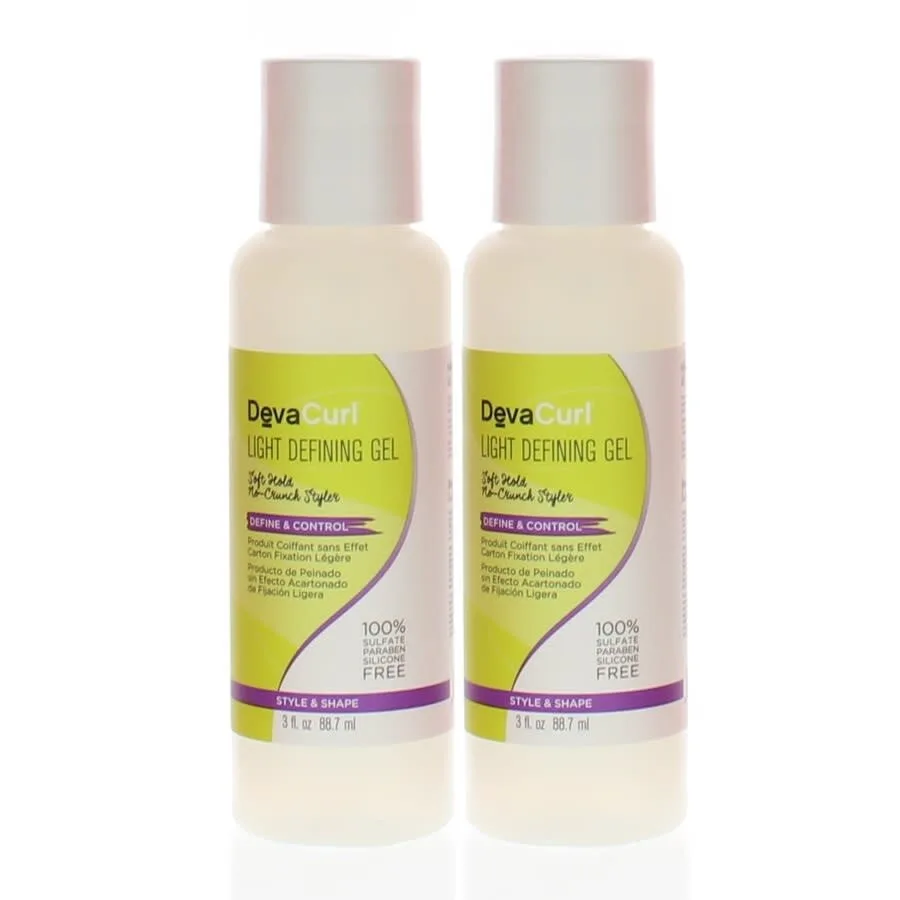 DevaCurl Легкий формирующий гель Мягкая фиксация Без скрипа Набор для укладки Подарочный набор по уходу за волосами 865479000957