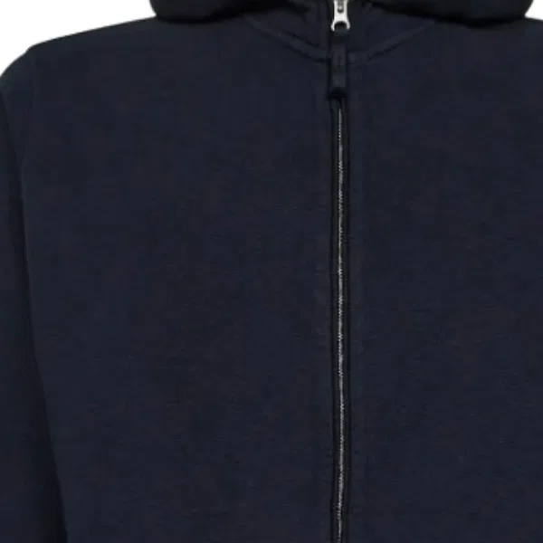 Худи с молнией Stone Island синее — фото 4