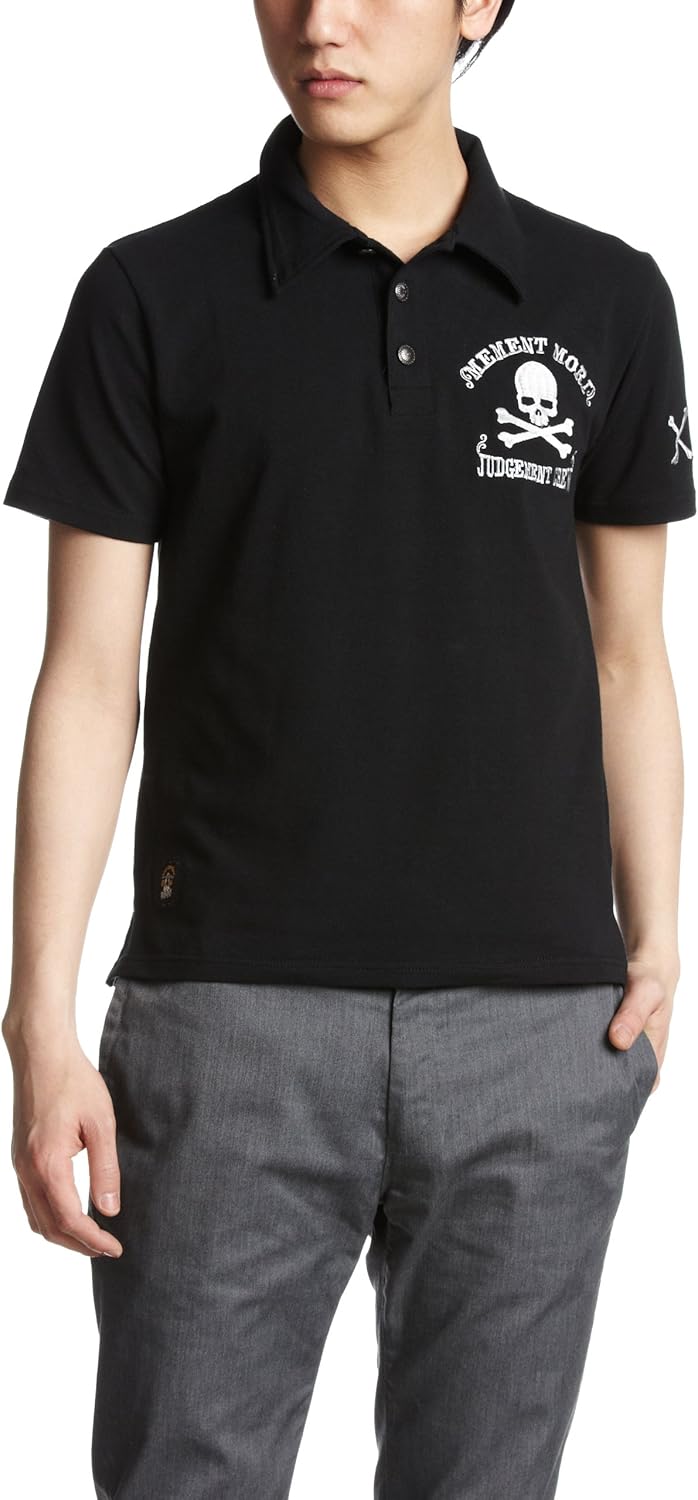 

Поло CDS SKULL POLO Cool Drive Striker, черный/серебристый