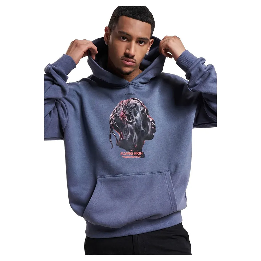 

Худи Mister Tee Flying High Heavy Oversize, синий