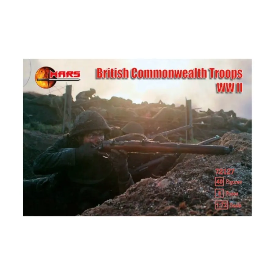 

Войска Британского Содружества, World War II Miniatures (1:72) (Mars Figures)