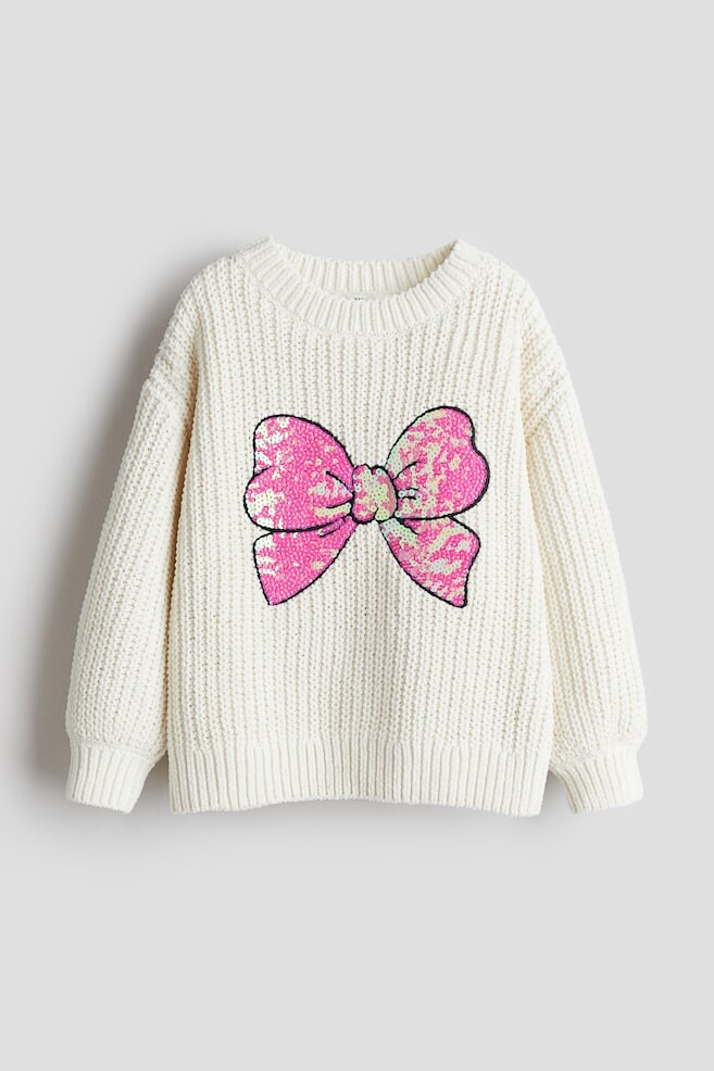 

Свитер из синели H&M, белый
