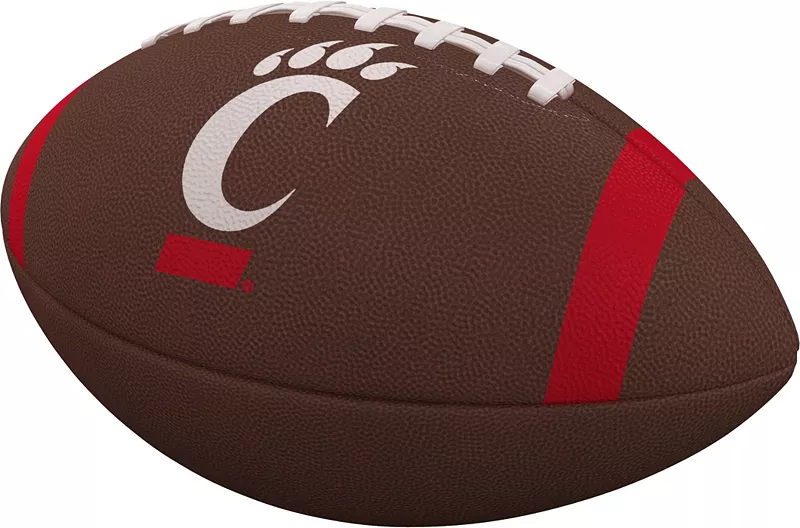 

Логотип Брендов Cincinnati Bearcats Team Stripe Композитный Футбольный мяч Logo