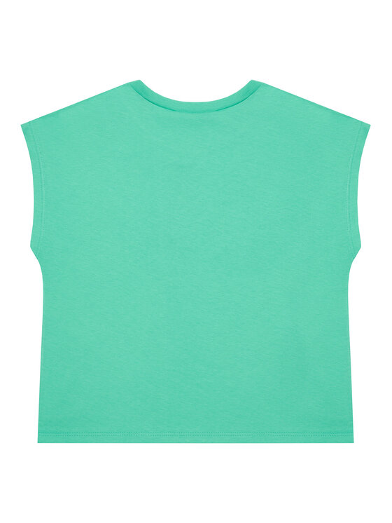Футболка обычного кроя 3JERC10PB United Colors Of Benetton, зеленый — фото 2