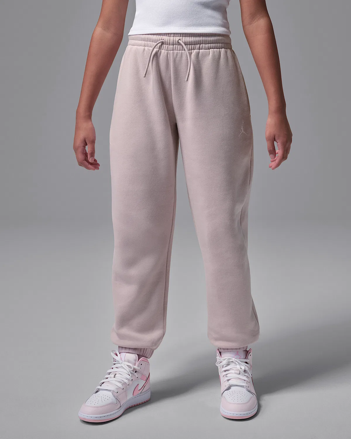 Детские штаны Jordan Brooklyn Fleece, Pink