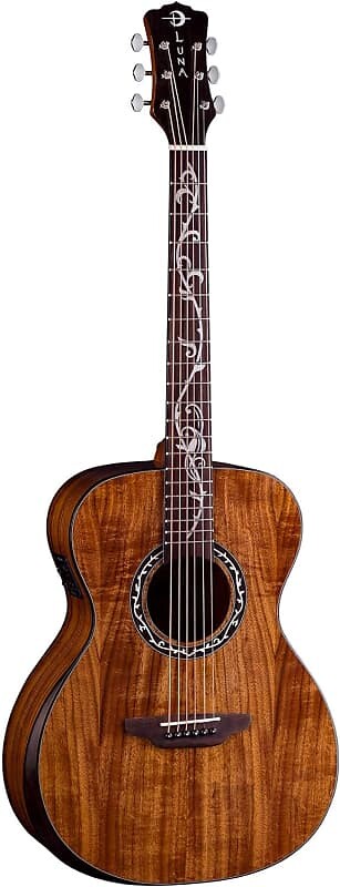 

Акустическая гитара Luna Vineyard Koa Bevel Folk Acoustic-electric Guitar - Gloss Natural
