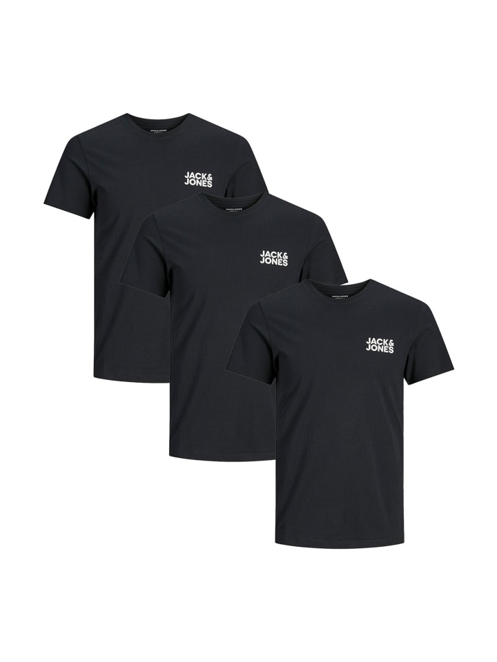 

Футболка Jack & Jones, цвет black/small print