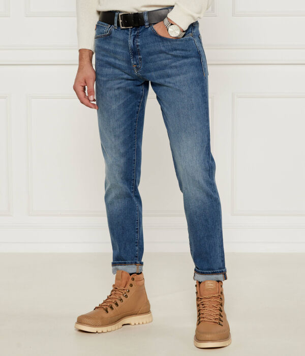 

Джинсы Оникс Tapered fit Boss Orange, синий