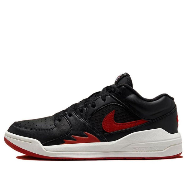 Кроссовки (WMNS) Air Jordan Stadium 90 'Black Gym Red', черный