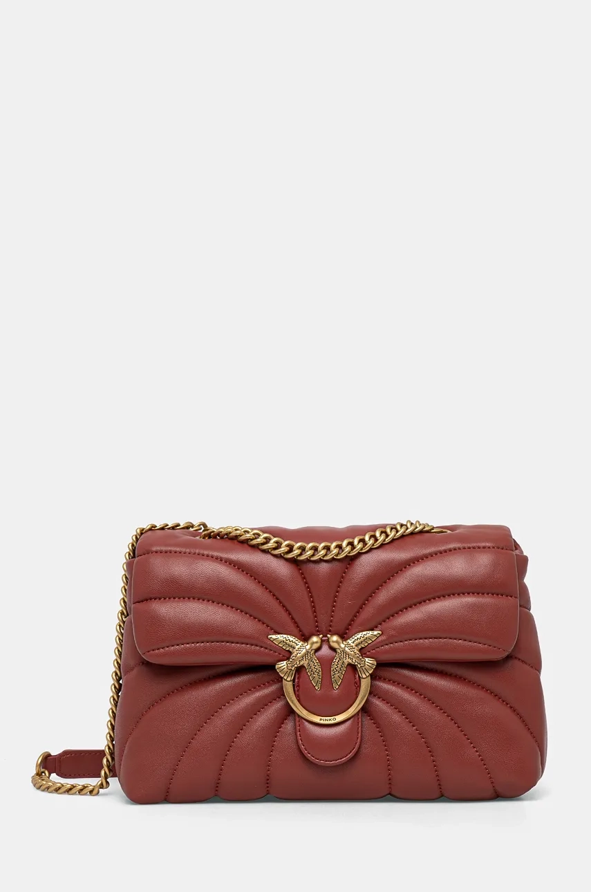 

Кожаная сумочка Pinko, оранжевый