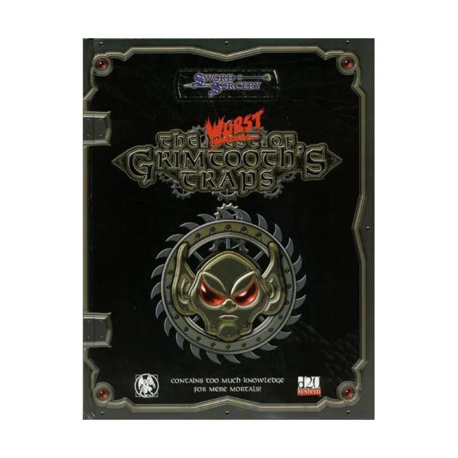 

Wurst of Grimtooth's Traps, d20 Sourcebooks (Necromancer Games), твердый переплет