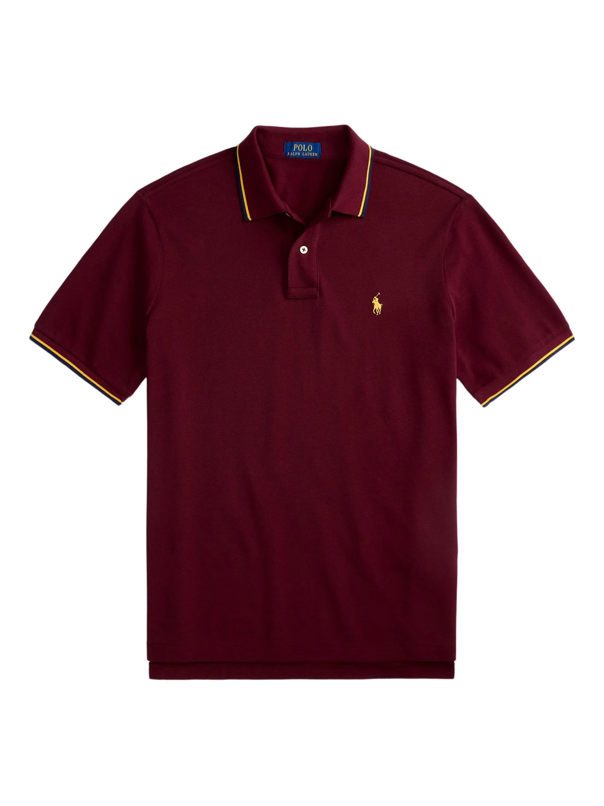 

Рубашка поло с вышитым логотипом Polo Ralph Lauren, красный