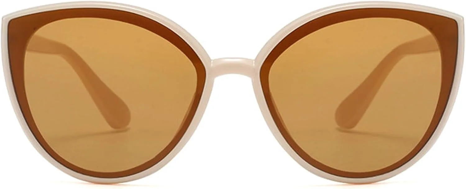 

Классические солнцезащитные очки COTIA «кошачий глаз» для женщин и мужчин, 2025 год, модные, стильные, для активного отдыха и путешествий, повседневные, Beige