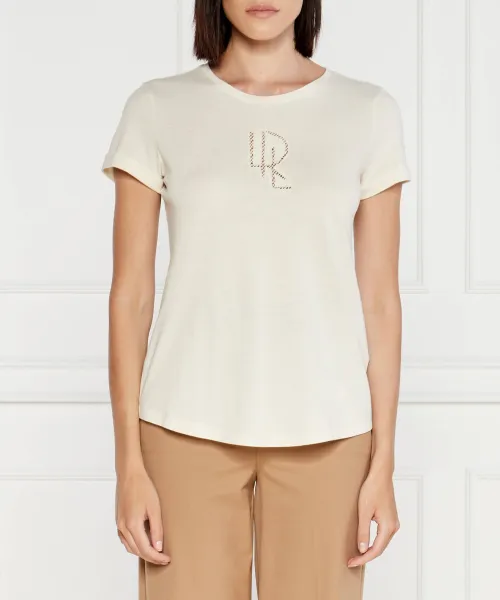 

Футболка Hailly Regular fit Lauren Ralph Lauren, бежевый