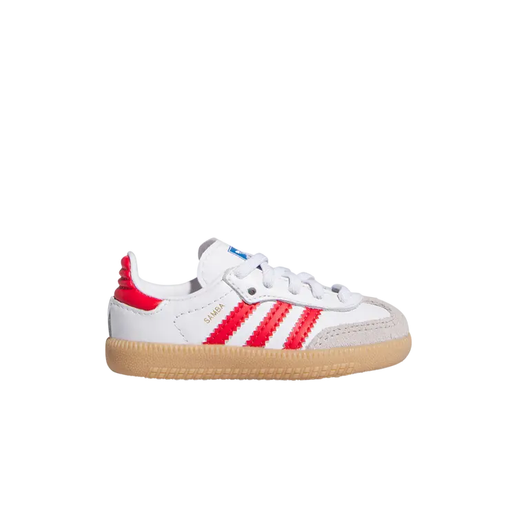 

Кроссовки Samba OG I, цвет White Collegiate Red Gum
