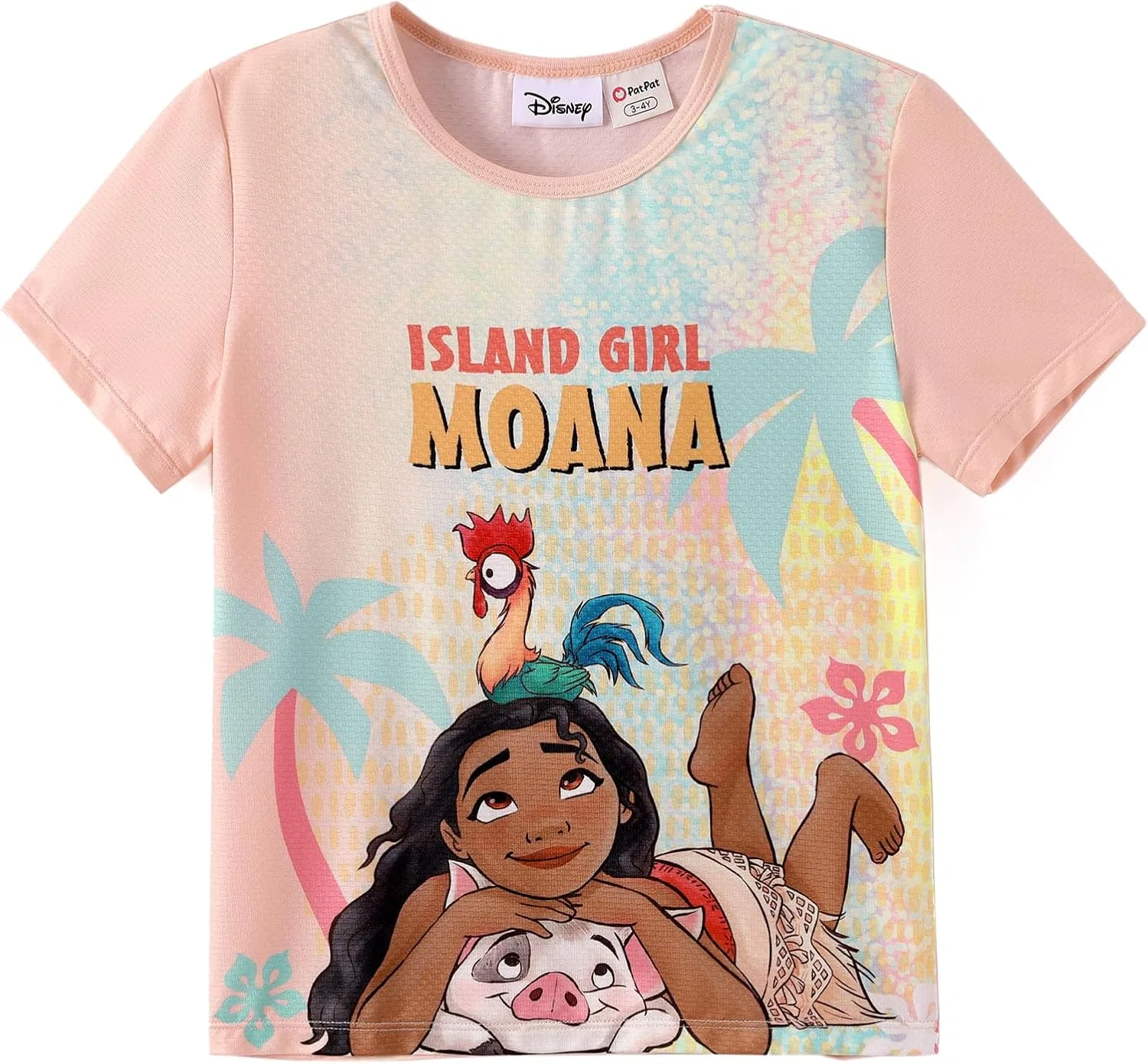 Футболка с принтом Moana, Disney, Princess Moana