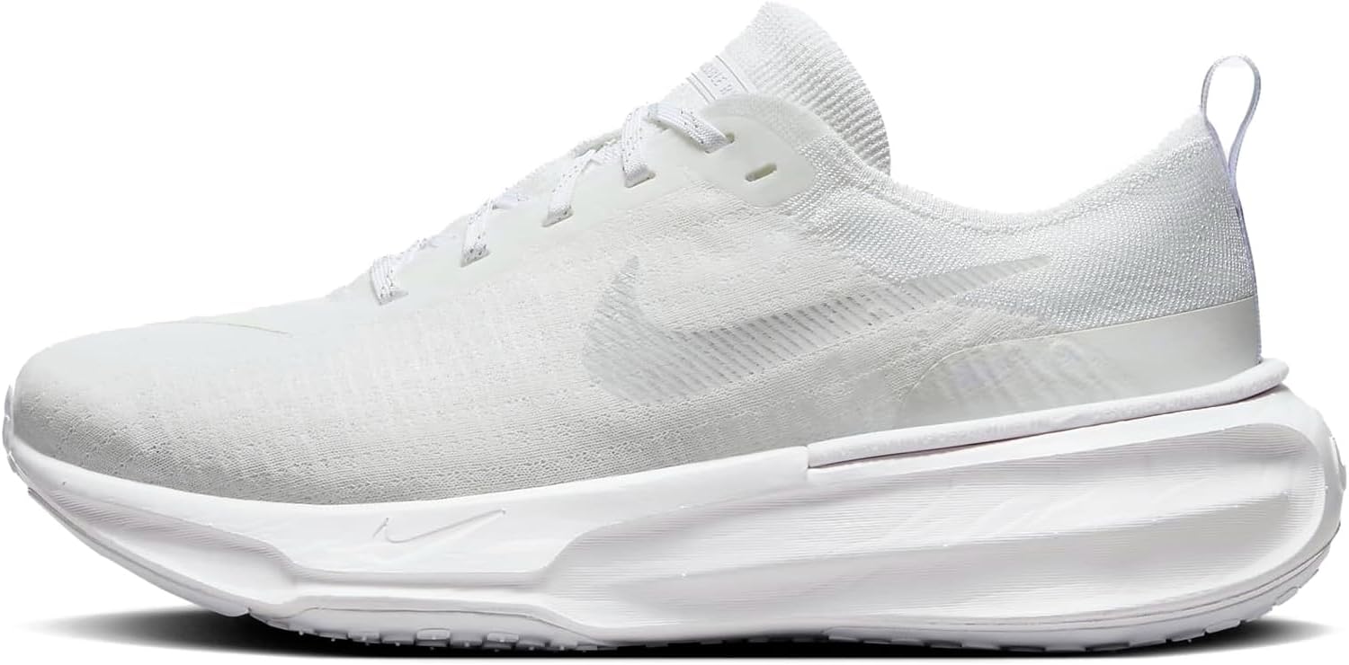 

Мужские кроссовки для бега по шоссе Nike Invincible 3 (очень широкие) (FN1187-100, белый/платиновый оттенок/белый/фотонная пыль), White/Platinum Tint/White/Photon Dust