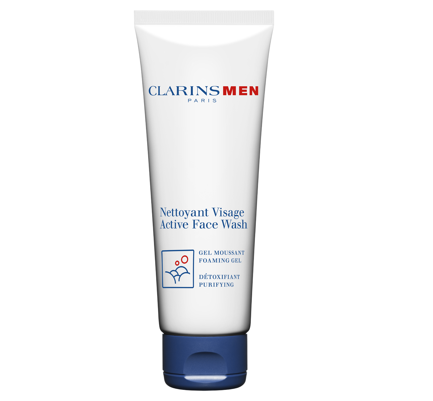 

Очищающая пенка для лица для мужчин Men Active Face Wash Clarins, 125 ml