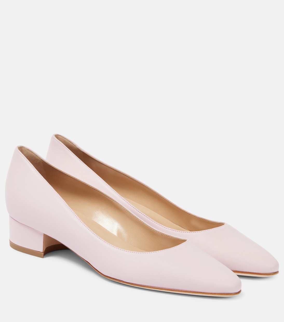 Туфли-лодочки Lista 30 из кожи Manolo Blahnik, 6804 Lpink