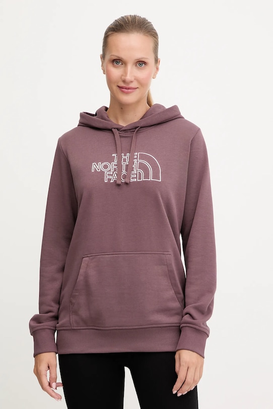 

Толстовка Drew Peak Light The North Face, фиолетовый