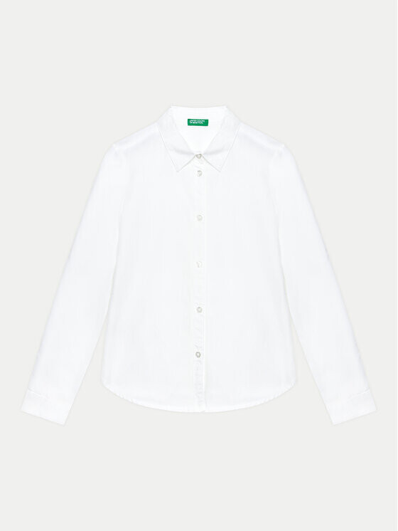 

Рубашка стандартного кроя United Colors Of Benetton, белый