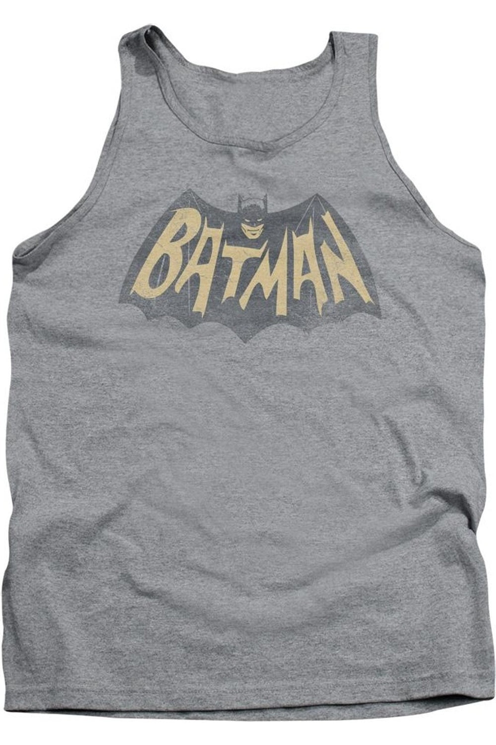

Майка для взрослых с логотипом классического телешоу Batman Gildan, цвет athletic heather
