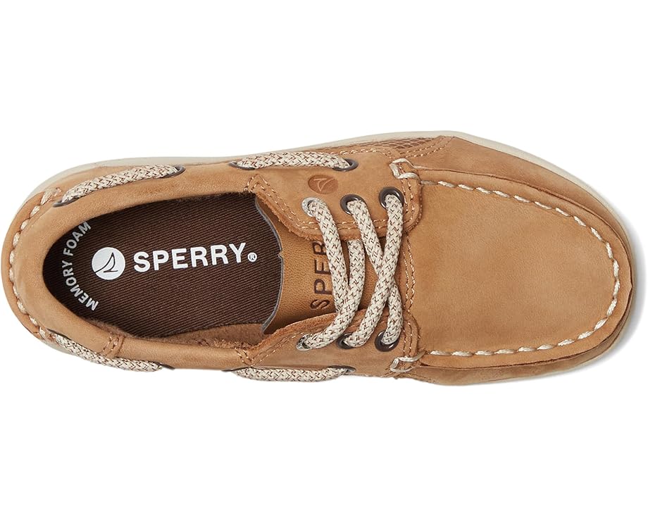 Детские лодочники Sperry Gamefish (Little Kid/Big Kid) Sperry Kids, Dark Tan 1 — фото 2
