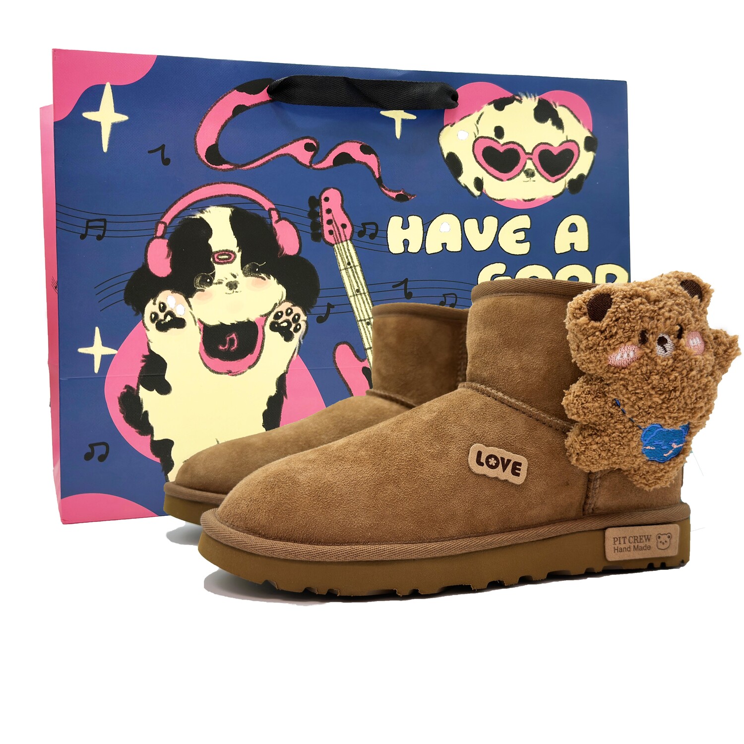 

CLASSIC MINI Зимние ботинки женские Ugg, коричневый