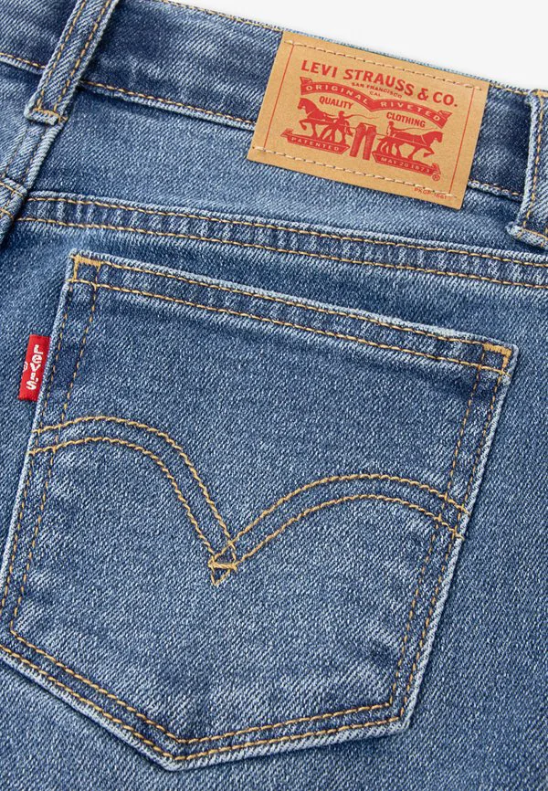 Джинсы с широкими штанинами прямого кроя Levi'S, Lasso — фото 3