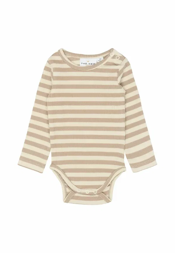 Боди The New Siblings, humus striped, полосатый