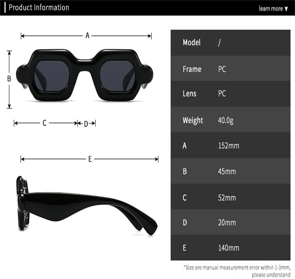 

Панк-солнцезащитные очки для женщин и мужчин в стиле Y2K, хип-хоп, градиентная оправа, солнцезащитные очки для отдыха, унисекс, пляжные очки KTUCN, C6 Leopard Tea