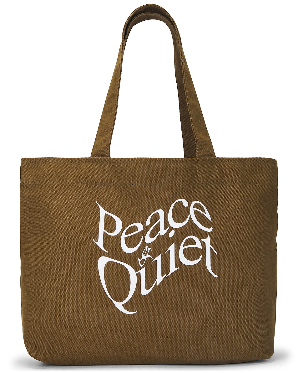 

Distressed Сумка-тоут Museum Of Peace And Quiet, Coffee