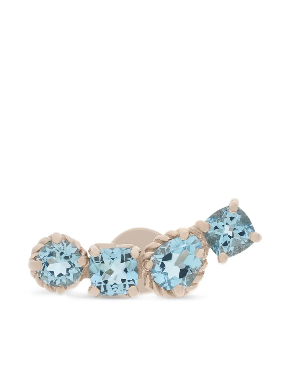 

Серьги из белого золота с топазом DOLCE & GABBANA, белый