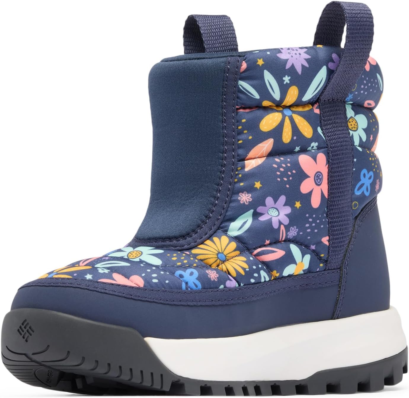 Columbia unisex-child Snowtrot Mid, Nocturnal/Wildflower Whimsy — фото 4