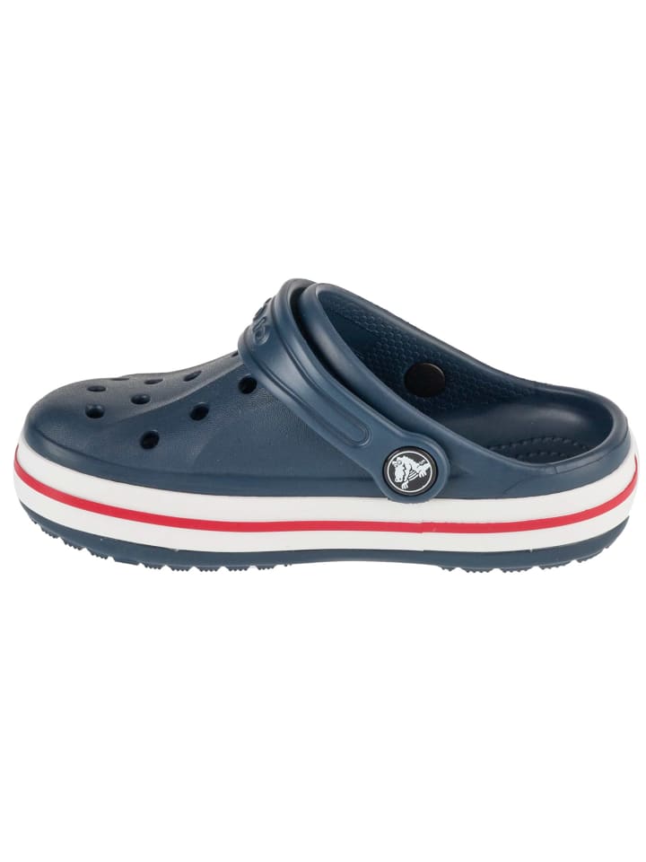 Детские сабо Crocs Bayaband синего цвета — фото 2