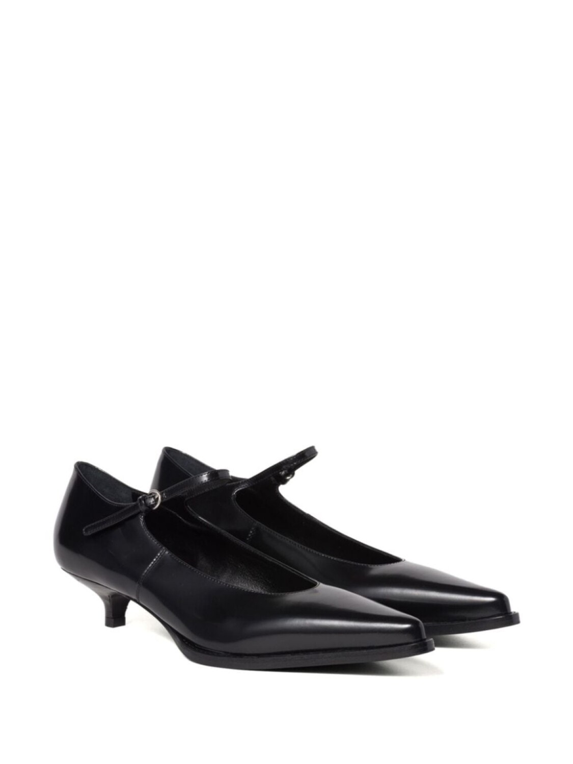 Miu Miu туфли Brushed 35, черный